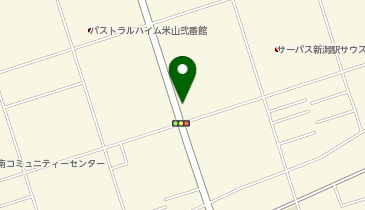 43.南笹口1丁目 (にいがた2kmシェアサイクル)の地図画像