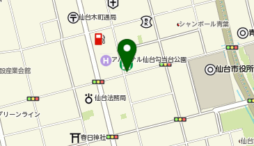 152.グラン・シャリオビル (ドコモ・バイクシェア)の地図画像