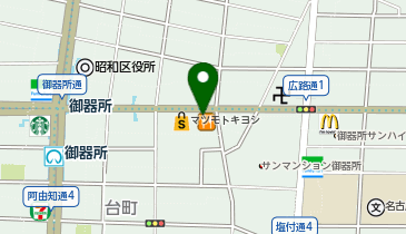 480.STプラザ御器所 (カリテコバイク)の地図画像