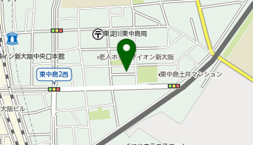 V-06.エステムコート新大阪9グランブライト1 (ドコモ・バイクシェア)の地図画像