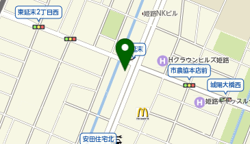 34.ローソン姫路東延末二丁目店 (bikeshareポート)の地図画像