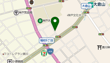 24.楠宿舎ポート (Kobelin)の地図画像