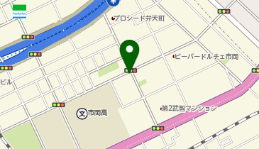 O-14.エグゼ弁天町 (ドコモ・バイクシェア)の地図画像