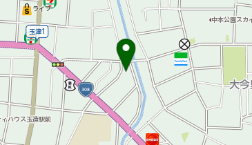 H-20.ディナスティ玉造 (ドコモ・バイクシェア)の地図画像