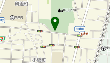 F-24.真田山公園南側 (ドコモ・バイクシェア)の地図画像