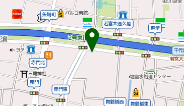 488.久屋大通庭園フラリエ (カリテコバイク)の地図画像