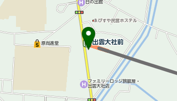 02.出雲大社前駅 (bikeshareポート)の地図画像