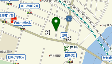 014.NTTクレド白島ビル (ドコモ・バイクシェア)の地図画像