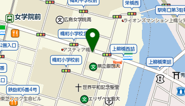 029.東横イン広島駅南口右 (ドコモ・バイクシェア)の地図画像