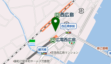 030.西広島駅南駐輪場 (ドコモ・バイクシェア)の地図画像