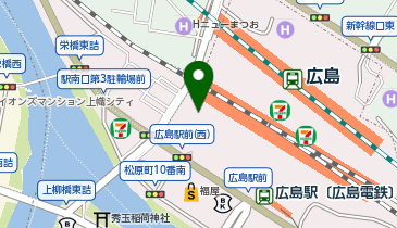 039.広島JPビルディング (ドコモ・バイクシェア)の地図画像