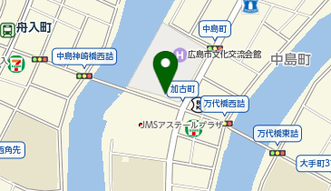 062.広島市文化交流会館(南側) (ドコモ・バイクシェア)の地図画像
