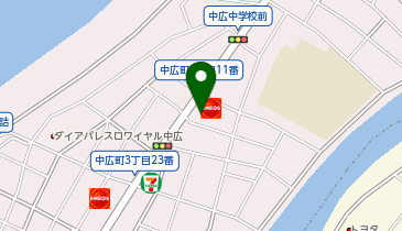 072.ファミリーマート中広三丁目店 (ドコモ・バイクシェア)の地図画像
