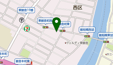 082.ファミリーマート東観音町店 (ドコモ・バイクシェア)の地図画像