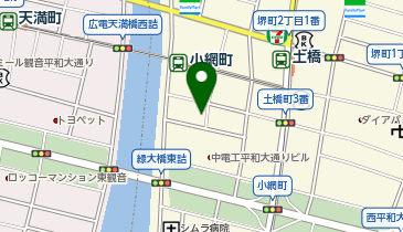 088.ホテルプロモート広島 (ドコモ・バイクシェア)の地図画像