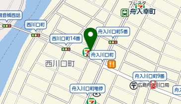 092.セブン-イレブン広島西川口町店 (ドコモ・バイクシェア)の地図画像