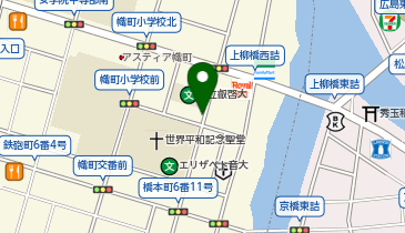 107.セブン-イレブン広島幟町東店 (ドコモ・バイクシェア)の地図画像
