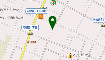 109.ピュア-クック観音店 (ドコモ・バイクシェア)の地図画像