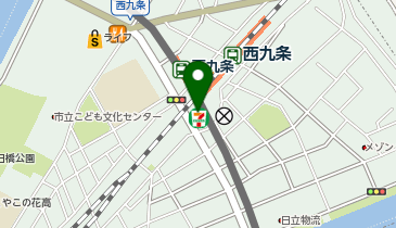 J-24.JR西九条駅前 (ドコモ・バイクシェア)の地図画像