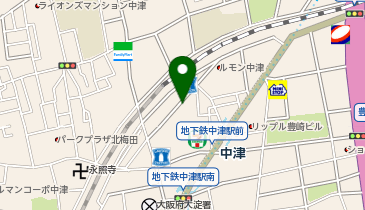 A-78.リュエルうめきた (ドコモ・バイクシェア)の地図画像