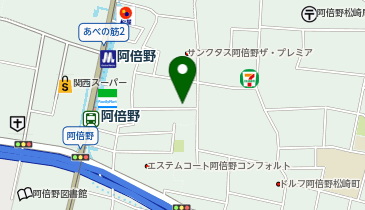 Q-13.阿倍野筋ハイツ (ドコモ・バイクシェア)の地図画像