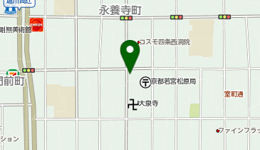 KT318-More五条1 (bikeshareポート)の地図画像