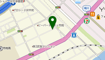 O-17.エステムコート難波WESTSIDE2ベイフレックス (ドコモ・バイクシェア)の地図画像