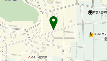 KT323-訪問介護まごのて紫野 (bikeshareポート)の地図画像