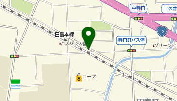 115.南春日 (おおいたサイクルシェア)の地図画像