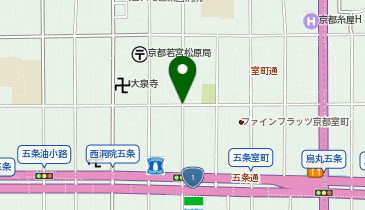 KT324-プチハウス新町 (bikeshareポート)の地図画像