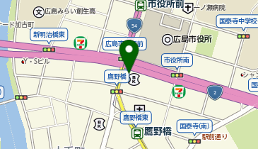 151.広島銀行大手町支店 (ドコモ・バイクシェア)の地図画像
