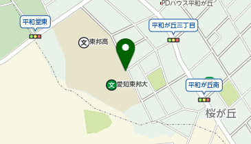 502.愛知東邦大学 (カリテコバイク)の地図画像