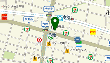 499.千種郵便局 (カリテコバイク)の地図画像