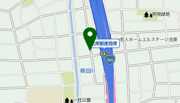 500.名東郵便局 (カリテコバイク)の地図画像