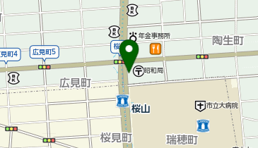 501.昭和郵便局 (カリテコバイク)の地図画像