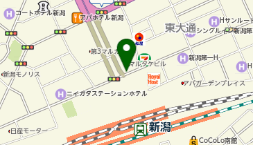 30.万代広場前(臨時) (にいがた2kmシェアサイクル)の地図画像