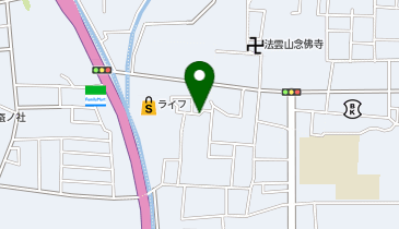 KT331-豊麗荘 (bikeshareポート)の地図画像