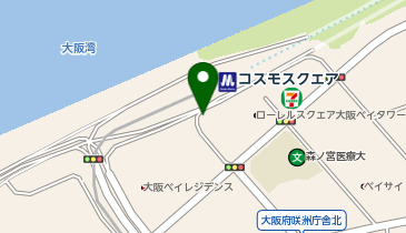 T-05.コスモスクエア駅西側 (ドコモ・バイクシェア)の地図画像