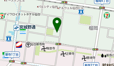 153.LUNA仙台東口 (ドコモ・バイクシェア)の地図画像