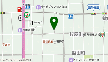 KT341-minato hotel (bikeshareポート)の地図画像