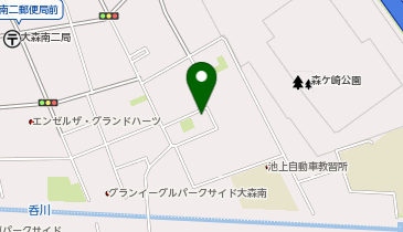 K1-168.大田区営大森南五丁目アパート16号棟 (ドコモ・バイクシェア)の地図画像