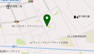 K1-169.大田区営大森南五丁目アパート17号棟 (ドコモ・バイクシェア)の地図画像
