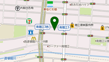 D-35.エステムコート南堀江3CHURA (ドコモ・バイクシェア)の地図画像