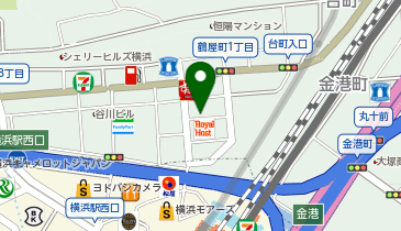 181.トレゾ横浜 (ドコモ・バイクシェア)の地図画像