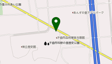 【臨時】森将軍塚古墳館 (上田市千曲市広域シェアサイクル)の地図画像