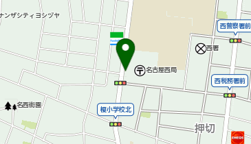 528.名古屋西郵便局 (カリテコバイク)の地図画像