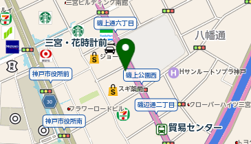 27.磯上市営住宅 (Kobelin)の地図画像