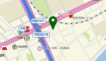 O-19.エスリード弁天町南 (ドコモ・バイクシェア)の地図画像