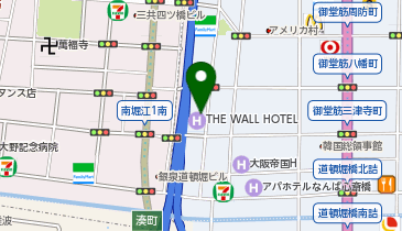 B-87.レバンガ心斎橋ビル (ドコモ・バイクシェア)の地図画像