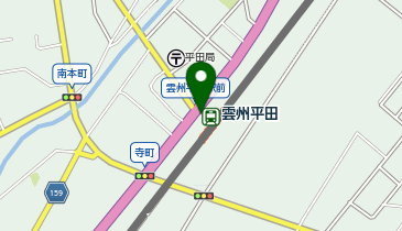 06.雲州平田駅 (bikeshareポート)の地図画像